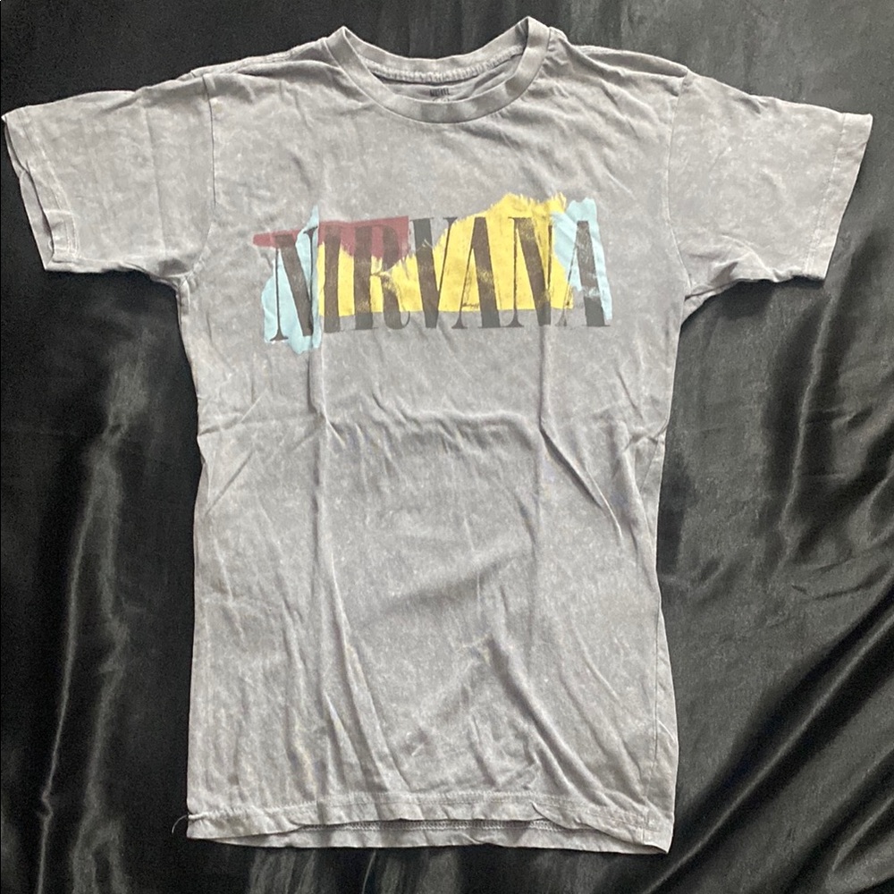 NIRVANA Gray Tee